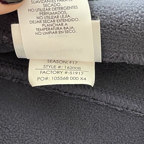 Spyder Active Sports Frontier Blue Ribbed Knit Basic Jacket Sportcore - Picture 11 of 12